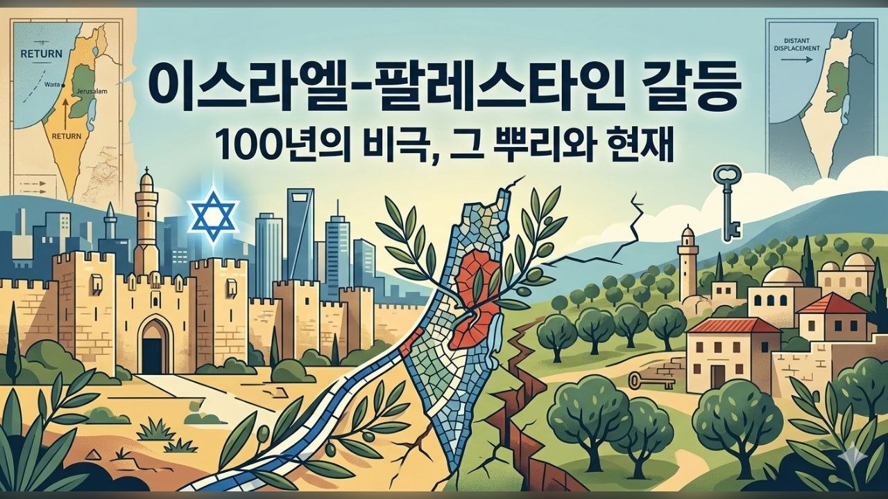 이스라엘과 팔레스타인 갈등: 100년의 비극, 그 뿌리와 현재