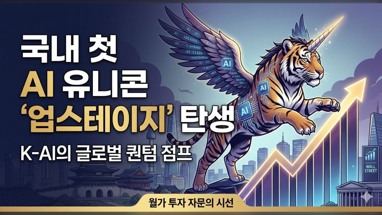 국내 첫 AI 유니콘 업스테이지 탄생이 우리에게 주는 의미: 월가의 시선으로 본 K-AI의 퀀텀 점프