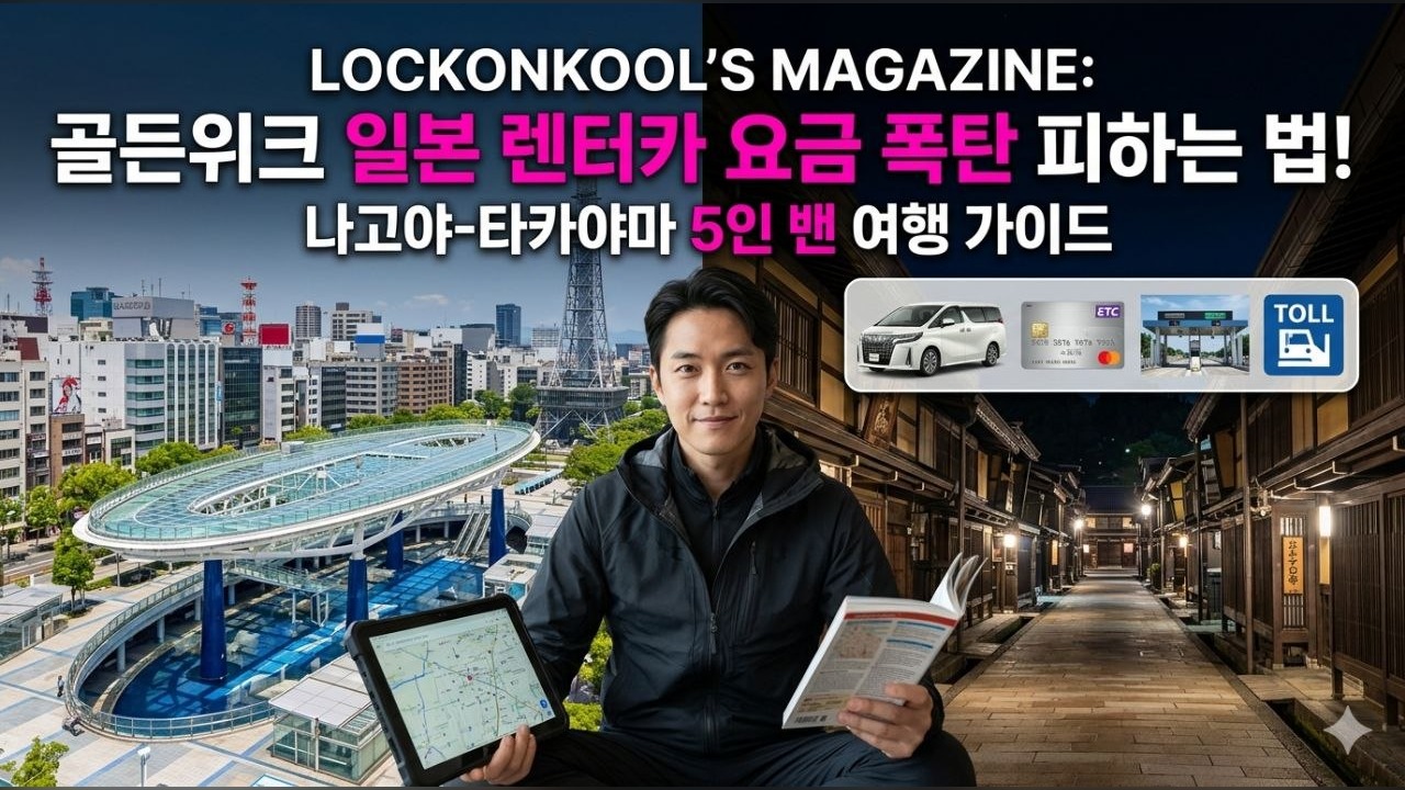 일본 골든위크 기간의 렌터카 이용 주의사항: 나고야-타카야마 여행 완벽 가이드