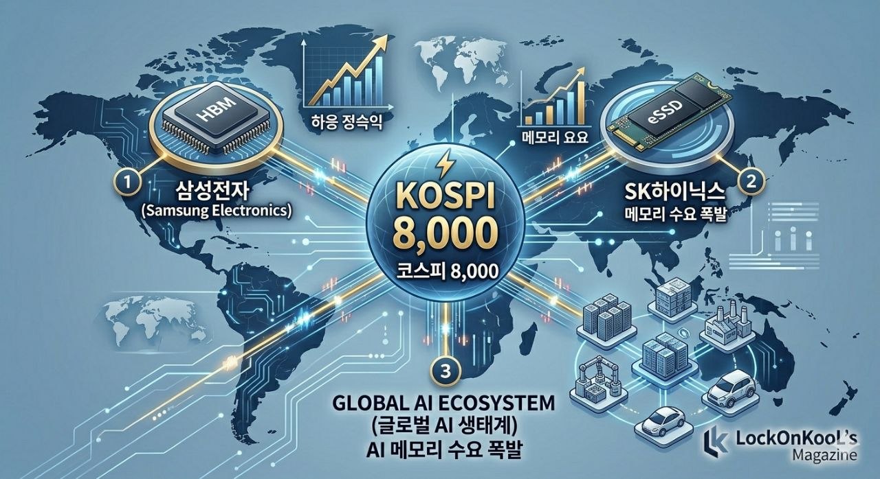 반도체 르네상스와 글로벌 AI 생태계 인포그래픽