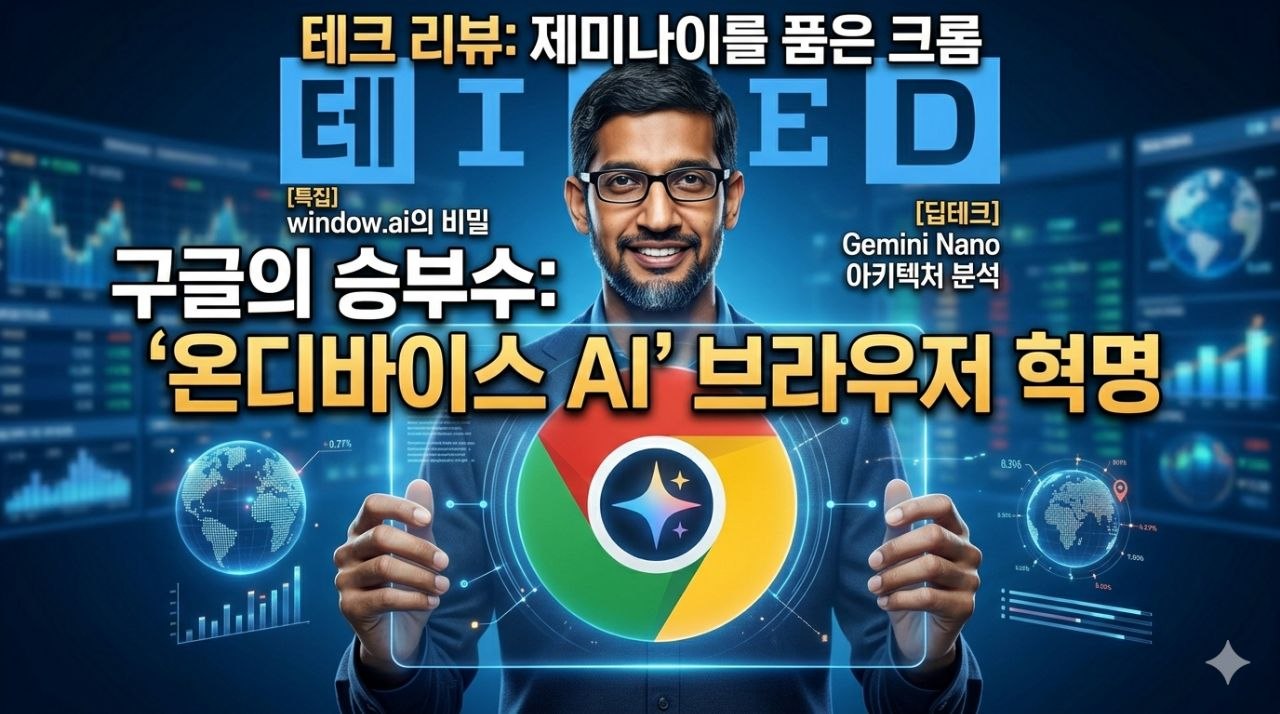 제미나이를 품은 크롬: 웹 브라우저, 온디바이스 AI로 진화하다