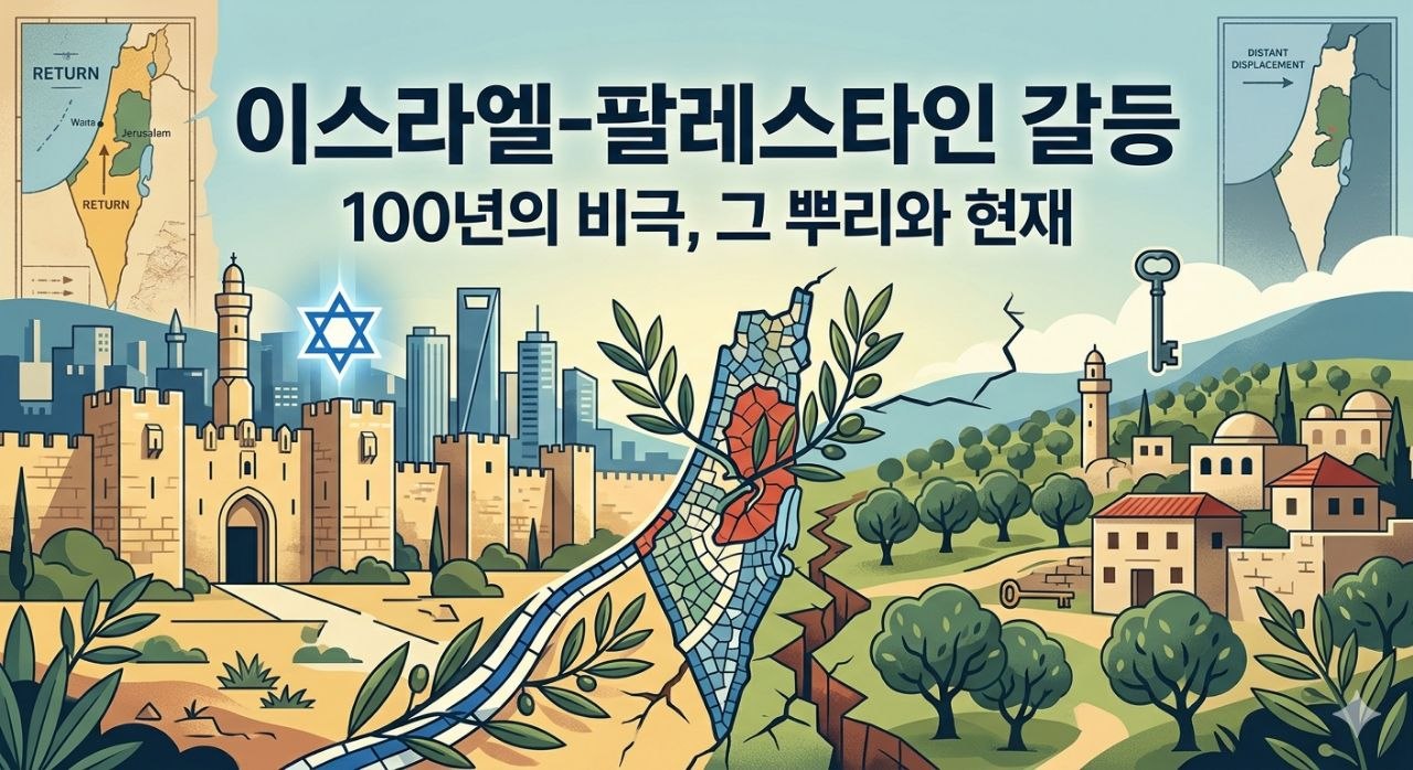 이스라엘과 팔레스타인 갈등: 100년의 비극, 그 뿌리와 현재