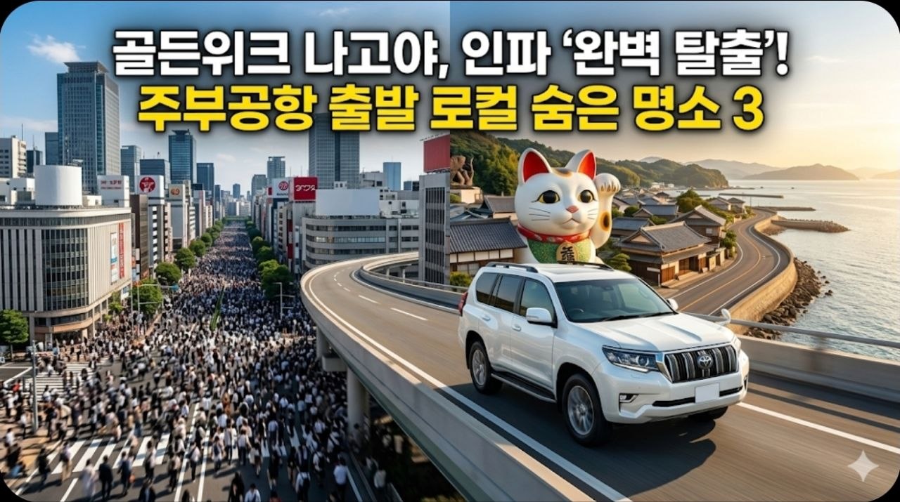일본 골든위크 나고야 도착 직후 인파를 피해 즐길 수 있는 숨은 명소