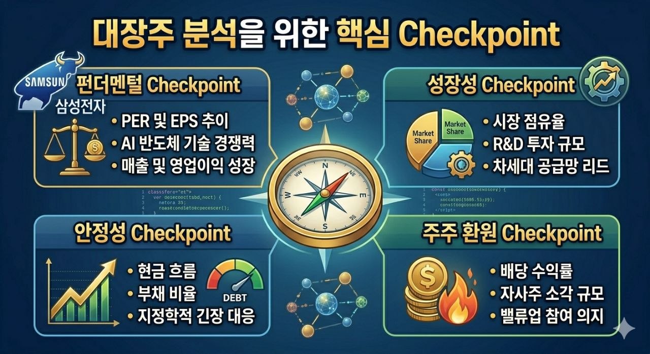 대장주 분석을 위한 핵심 체크포인트
