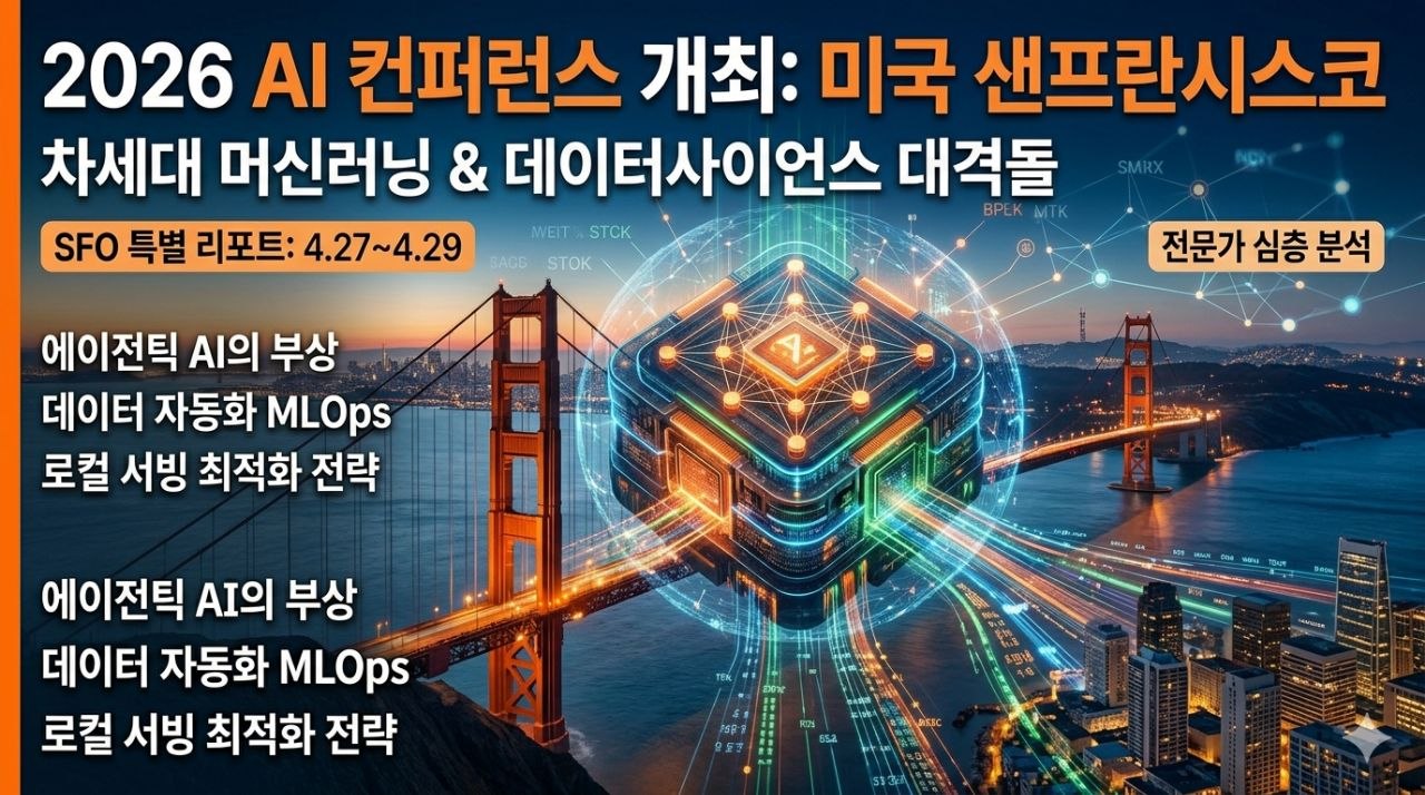 2026 AI 컨퍼런스 개최: 미국 샌프란시스코에서 논의되는 차세대 AI의 미래