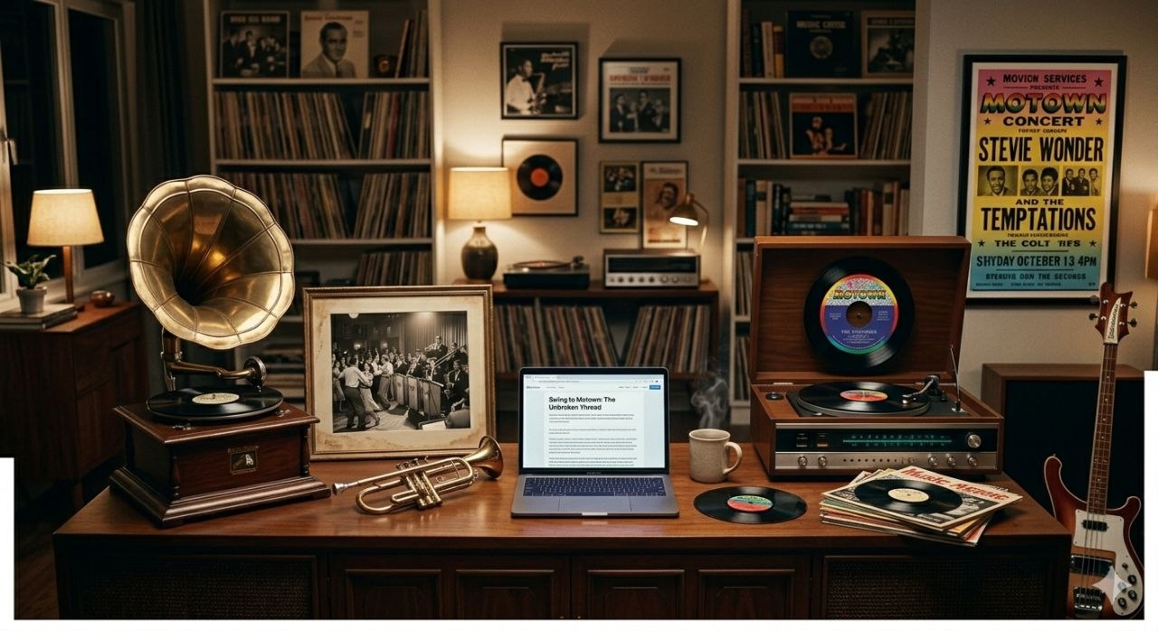스윙 재즈와 모타운 사운드: 리듬이 대중음악을 바꾼 순간들