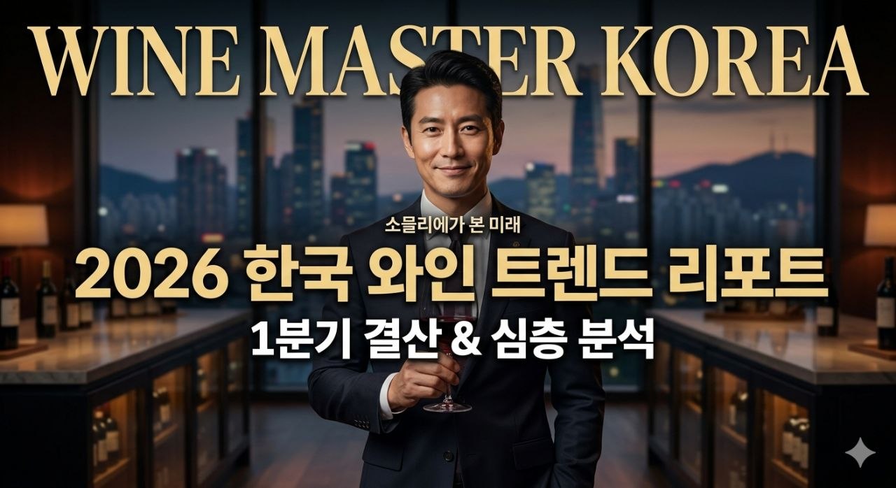 2026년 KOREA 와인 1분기 결산 및 와인 소비 트렌드