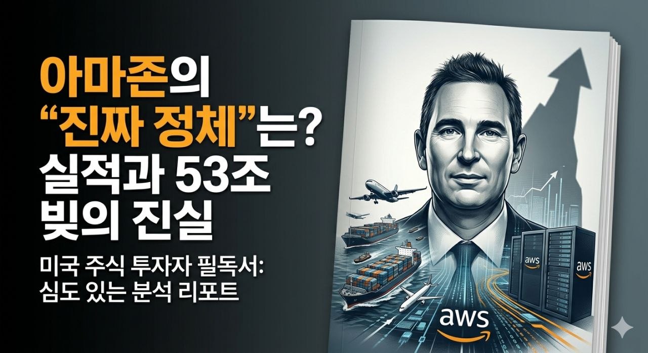 아마존기업의 진짜 정체는?: 사상 최대 실적 이면에 숨겨진 53조 원의 빚과 미래 인프라 독점