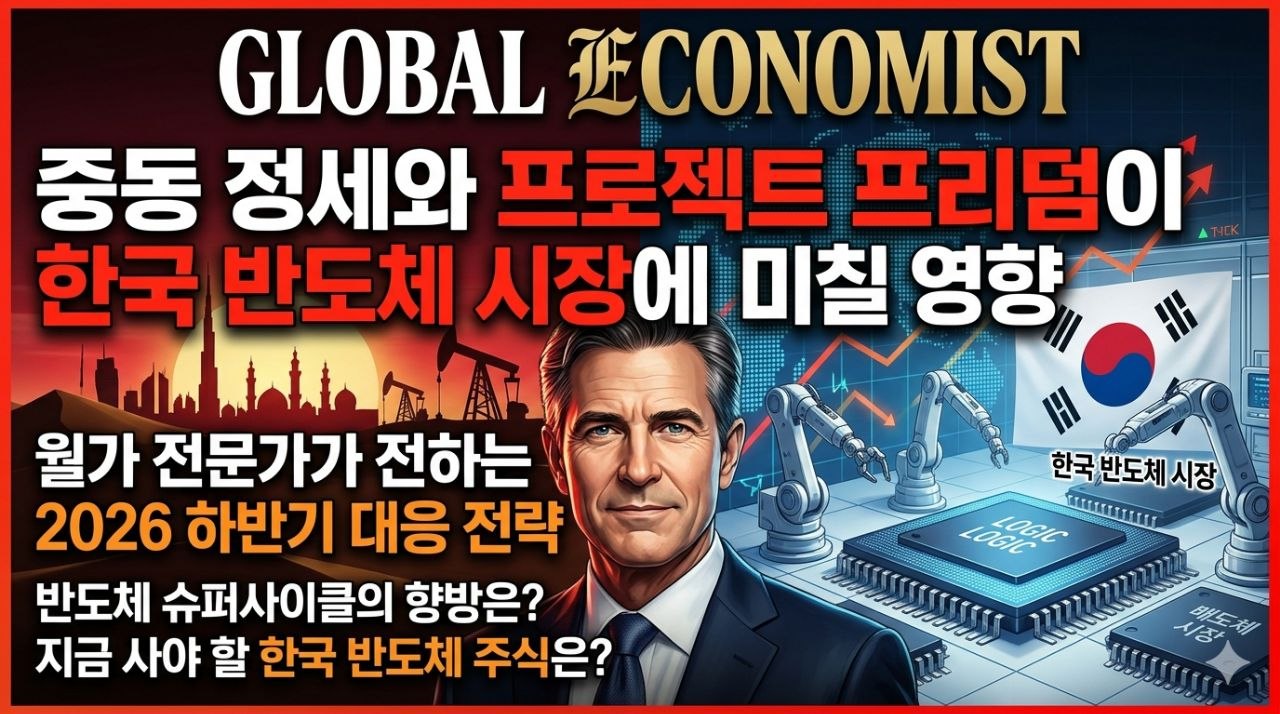 중동 정세와 프로젝트 프리덤이 한국 반도체 시장에 미칠 영향 및 2026 하반기 대응 전략