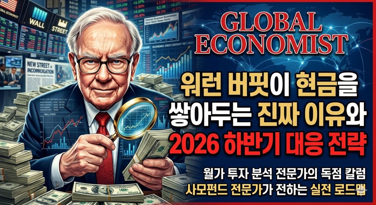 워런 버핏이 현금을 쌓아두는 진짜 이유와 2026 하반기 대응 전략