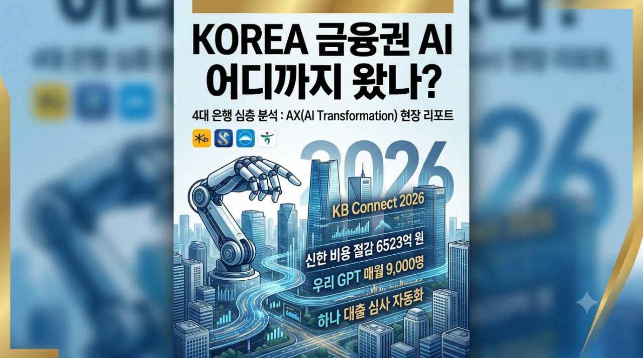 KOREA 금융권 AI 어디까지 왔나?